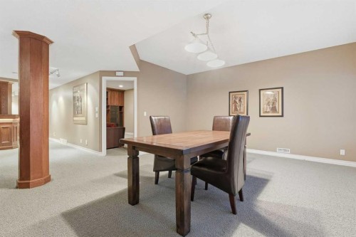 23 Prominence Point Sw, Calgary, AB - Indoor Photo Showing Dining Room