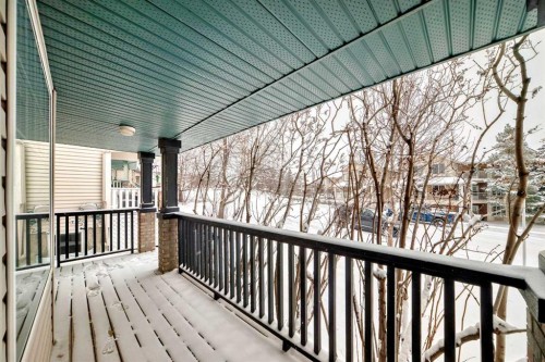 883 Arbour Lake Road Nw, Calgary, AB - Outdoor With Deck Patio Veranda With Exterior
