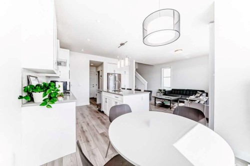 53 Spring Creek Common Sw, Calgary, AB - Indoor Photo Showing Dining Room