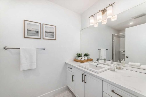 53 Spring Creek Common Sw, Calgary, AB - Indoor Photo Showing Bathroom