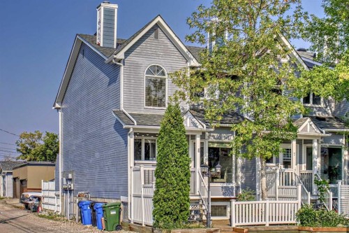 8-834 2 Avenue Nw, Calgary, AB - Outdoor With Deck Patio Veranda