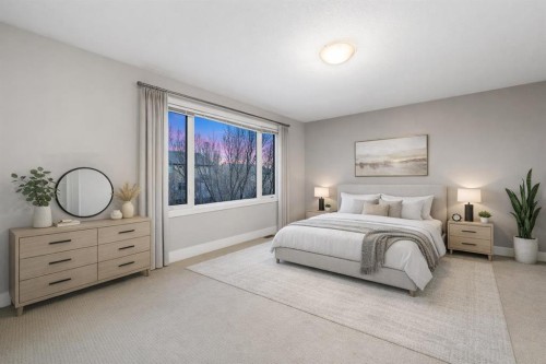 70 Royal Ridge Manor Nw, Calgary, AB - Indoor Photo Showing Bedroom