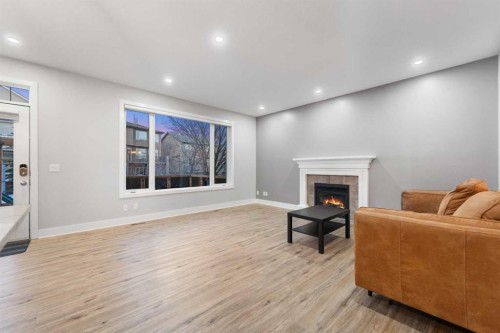 70 Royal Ridge Manor Nw, Calgary, AB - Indoor With Fireplace