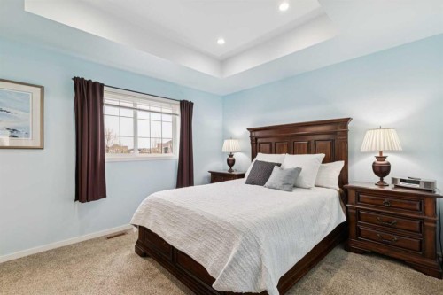 305 Mahogany Boulevard Se, Calgary, AB - Indoor Photo Showing Bedroom