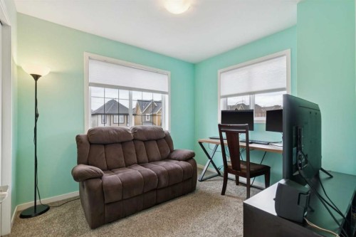 305 Mahogany Boulevard Se, Calgary, AB - Indoor Photo Showing Office