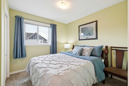 305 Mahogany Boulevard Se, Calgary, AB - Indoor Photo Showing Bedroom