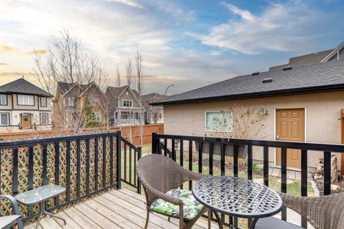 305 Mahogany Boulevard Se, Calgary, AB - Outdoor With Deck Patio Veranda