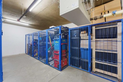 702-77 Spruce Place Sw, Calgary, AB - Indoor With Storage