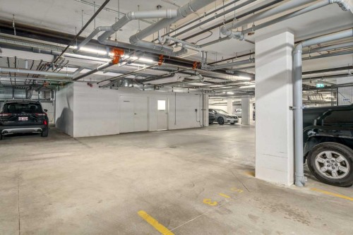 2406-200 Seton Circle Se, Calgary, AB - Indoor Photo Showing Garage