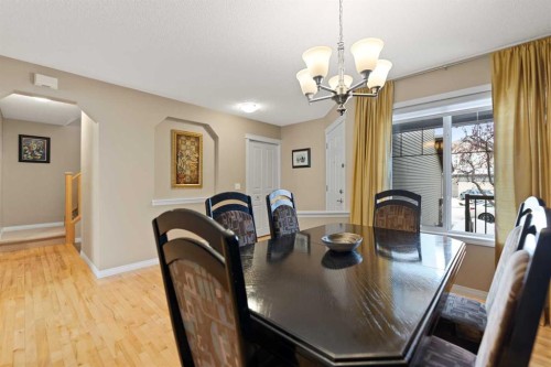 43 Cougarstone Court Sw, Calgary, AB - Indoor Photo Showing Dining Room