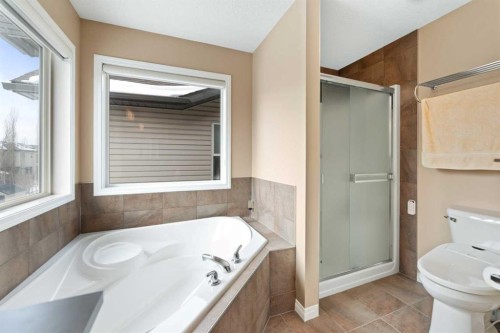 43 Cougarstone Court Sw, Calgary, AB - Indoor Photo Showing Bathroom