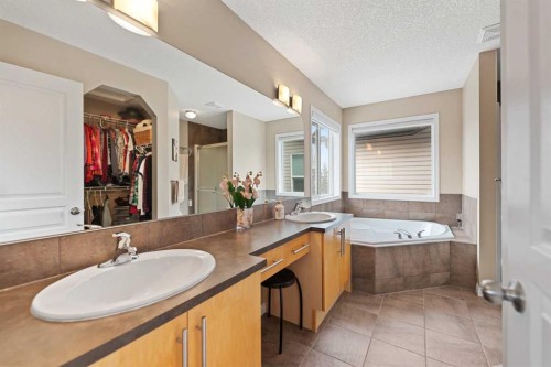 43 Cougarstone Court Sw, Calgary, AB - Indoor Photo Showing Bathroom