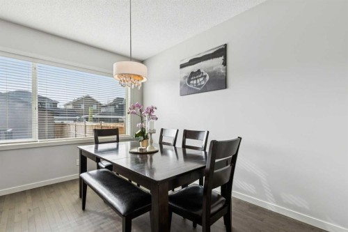 50 Fireside Circle, Cochrane, AB - Indoor Photo Showing Dining Room