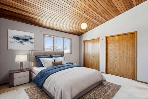136 Scenic Acres Drive Nw, Calgary, AB - Indoor Photo Showing Bedroom