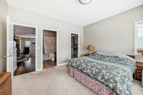 266 Fireside Place, Cochrane, AB - Indoor Photo Showing Bedroom