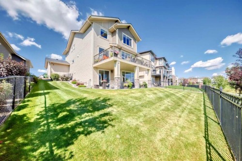 239 Stonemere Green, Chestermere, AB - Outdoor With Deck Patio Veranda