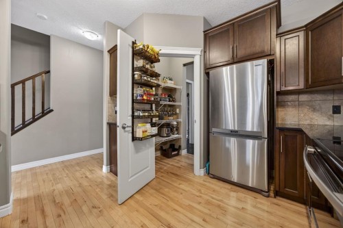 232 Mahogany Terrace Se, Calgary, AB - Indoor Photo Showing Kitchen With Stainless Steel Kitchen
