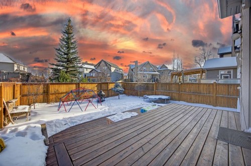 232 Mahogany Terrace Se, Calgary, AB - Outdoor With Deck Patio Veranda