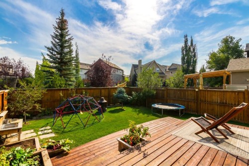 232 Mahogany Terrace Se, Calgary, AB - Outdoor With Deck Patio Veranda With Backyard