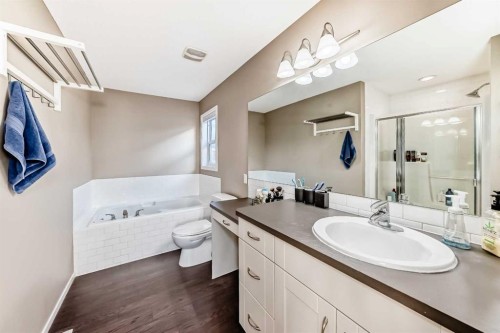 145 River Heights Crescent, Cochrane, AB - Indoor Photo Showing Bathroom