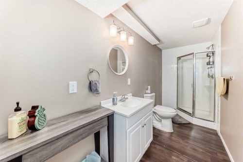 145 River Heights Crescent, Cochrane, AB - Indoor Photo Showing Bathroom