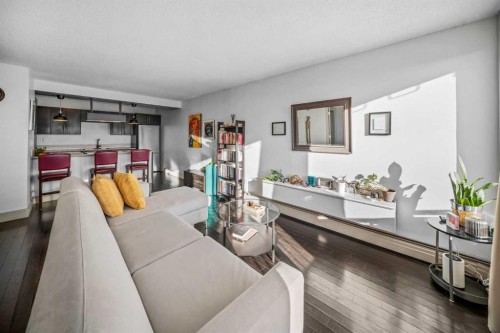 504-505 19 Avenue Sw, Calgary, AB - Indoor Photo Showing Living Room