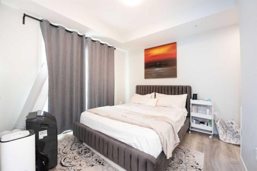 2303-220 Seton Grove Se, Calgary, AB - Indoor Photo Showing Bedroom