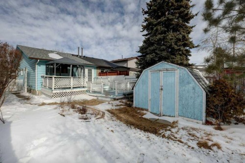 27 Castleglen Road Ne, Calgary, AB - Outdoor With Deck Patio Veranda