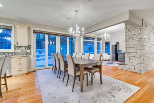 215 Patton Court Sw, Calgary, AB - Indoor Photo Showing Dining Room