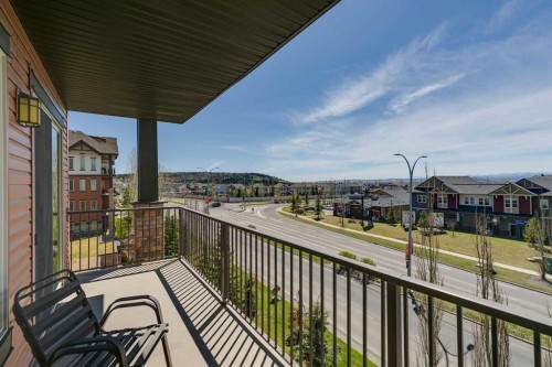 2302-15 Sunset Square, Cochrane, AB - Outdoor With Balcony With View With Exterior