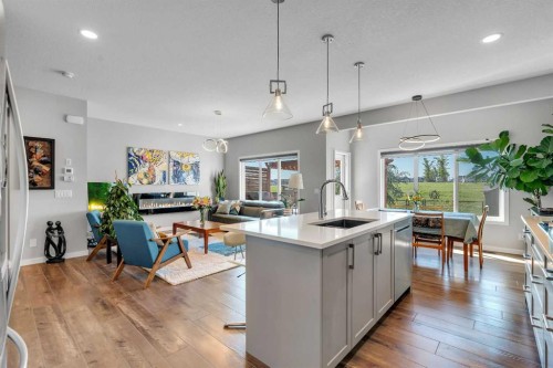 29 Masters Terrace Se, Calgary, AB - Indoor Photo Showing Kitchen With Upgraded Kitchen