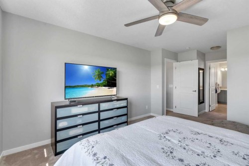 29 Masters Terrace Se, Calgary, AB - Indoor Photo Showing Bedroom