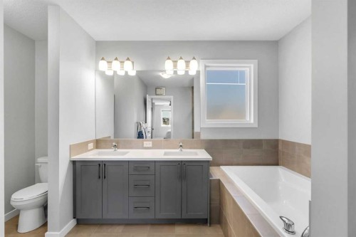 29 Masters Terrace Se, Calgary, AB - Indoor Photo Showing Bathroom