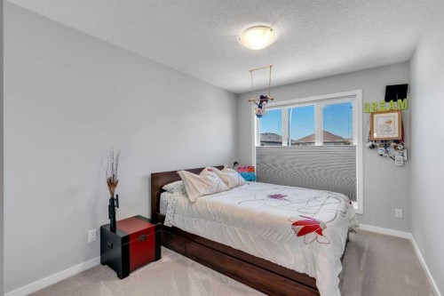29 Masters Terrace Se, Calgary, AB - Indoor Photo Showing Bedroom