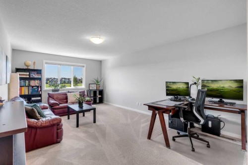 29 Masters Terrace Se, Calgary, AB - Indoor Photo Showing Office