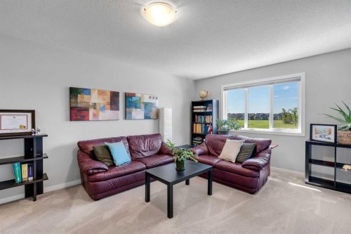 29 Masters Terrace Se, Calgary, AB - Indoor Photo Showing Living Room