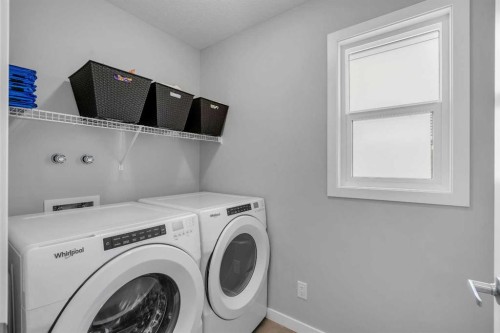 29 Masters Terrace Se, Calgary, AB - Indoor Photo Showing Laundry Room