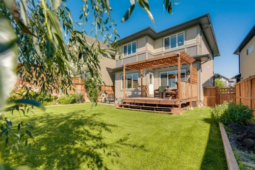 29 Masters Terrace Se, Calgary, AB - Outdoor With Deck Patio Veranda