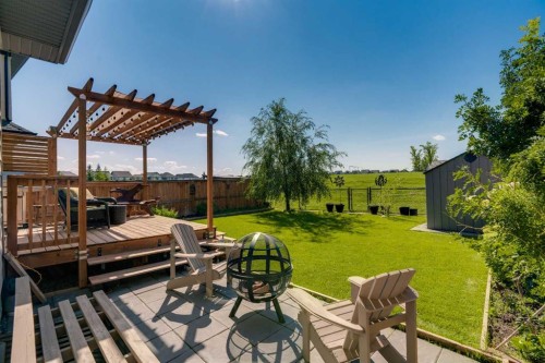 29 Masters Terrace Se, Calgary, AB - Outdoor With Deck Patio Veranda