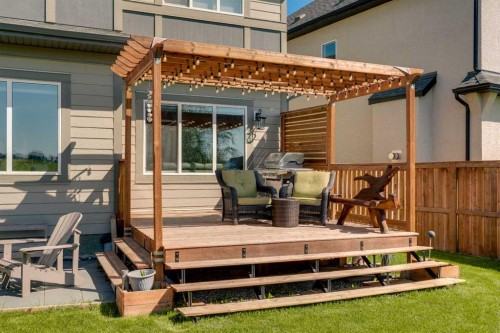 29 Masters Terrace Se, Calgary, AB - Outdoor With Deck Patio Veranda With Exterior