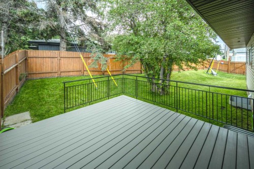 5808 Dalton Drive Nw, Calgary, AB - Outdoor With Deck Patio Veranda With Backyard
