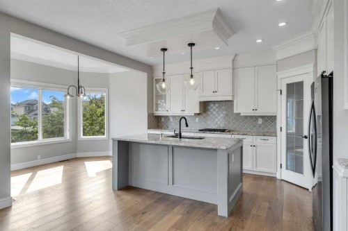 202 Coral Reef Manor Ne, Calgary, AB - Indoor Photo Showing Kitchen With Upgraded Kitchen