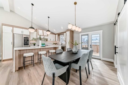 7 Lake Sundance Place Se, Calgary, AB - Indoor Photo Showing Dining Room