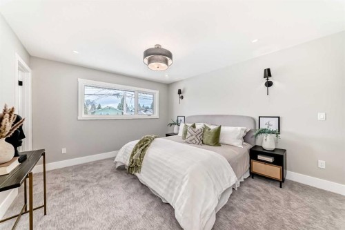 7 Lake Sundance Place Se, Calgary, AB - Indoor Photo Showing Bedroom