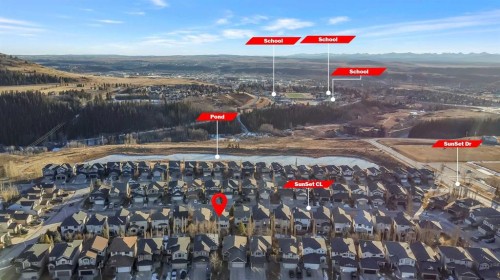 29 Sunset Close, Cochrane, AB - Outdoor With View