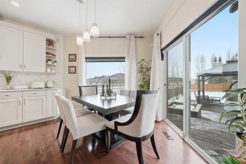 65 Sage Hill Landing Nw, Calgary, AB - Indoor Photo Showing Dining Room