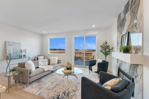 569 Muirfield Crescent, Lyalta, AB - Indoor Photo Showing Living Room