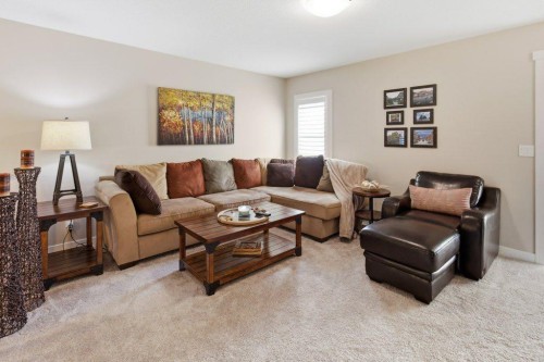 54 Crestbrook Drive Sw, Calgary, AB - Indoor Photo Showing Living Room