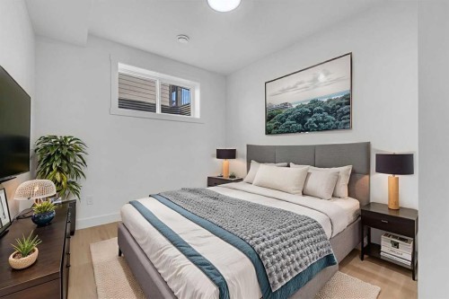 268 South Shore View, Chestermere, AB - Indoor Photo Showing Bedroom