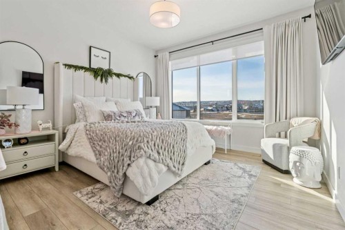 155 Sage Meadows View Nw, Calgary, AB - Indoor Photo Showing Bedroom